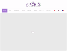 Tablet Screenshot of orchidparadisehomes.com